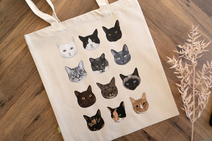 Cat Tote Bag