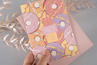 It's Party Time Party Rings Card