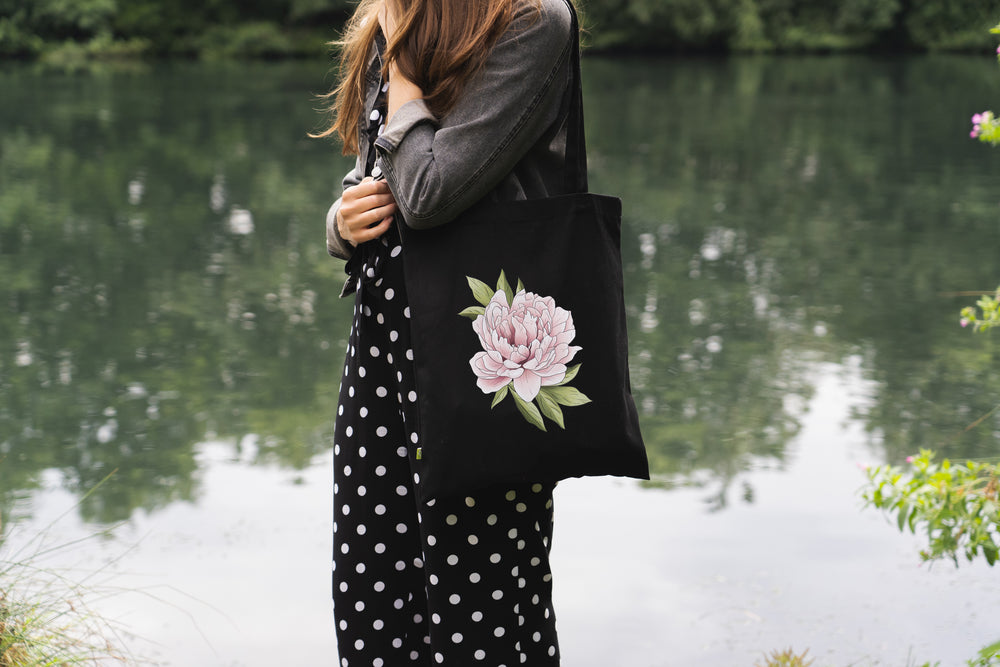 Peony Tote Bag