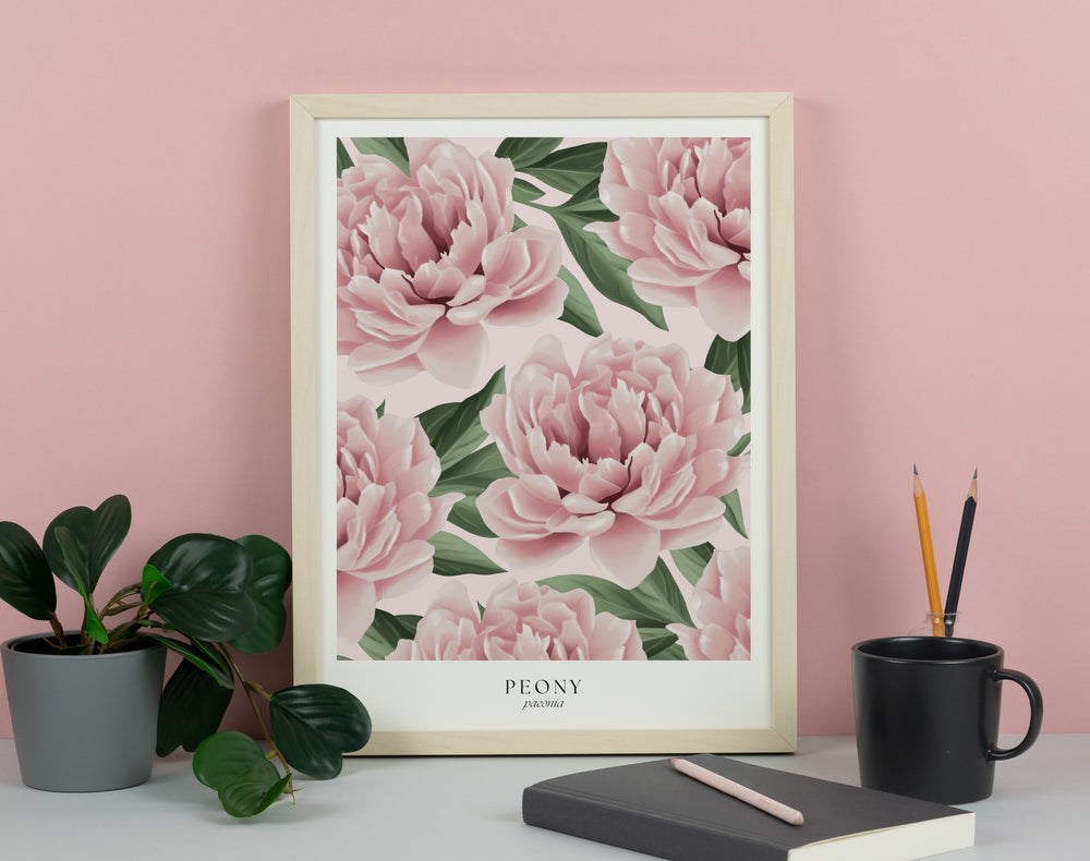 Peonies Art Print