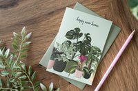 New Home Houseplants Card