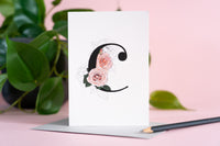 Rose Letter Card