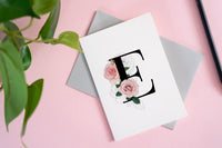 Rose Letter Card