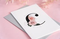 Rose Letter Card