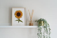 Sunflower Floral Art Print