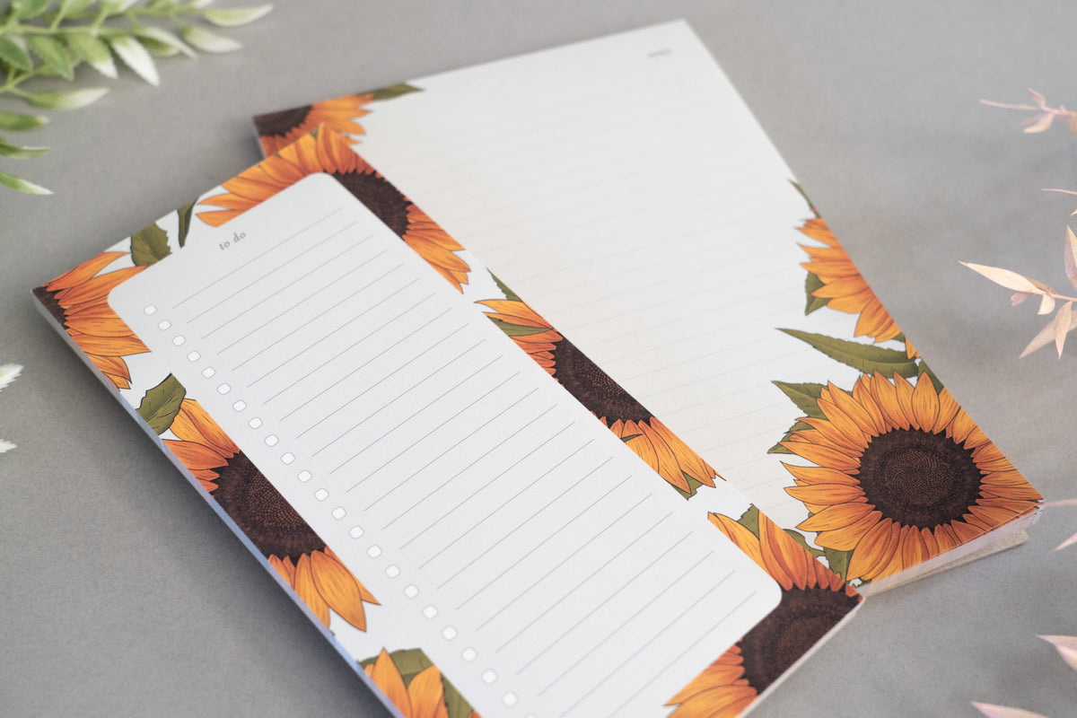 Sunflower Notepad Bundle