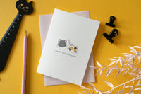 Cats Happy Anniversary Card