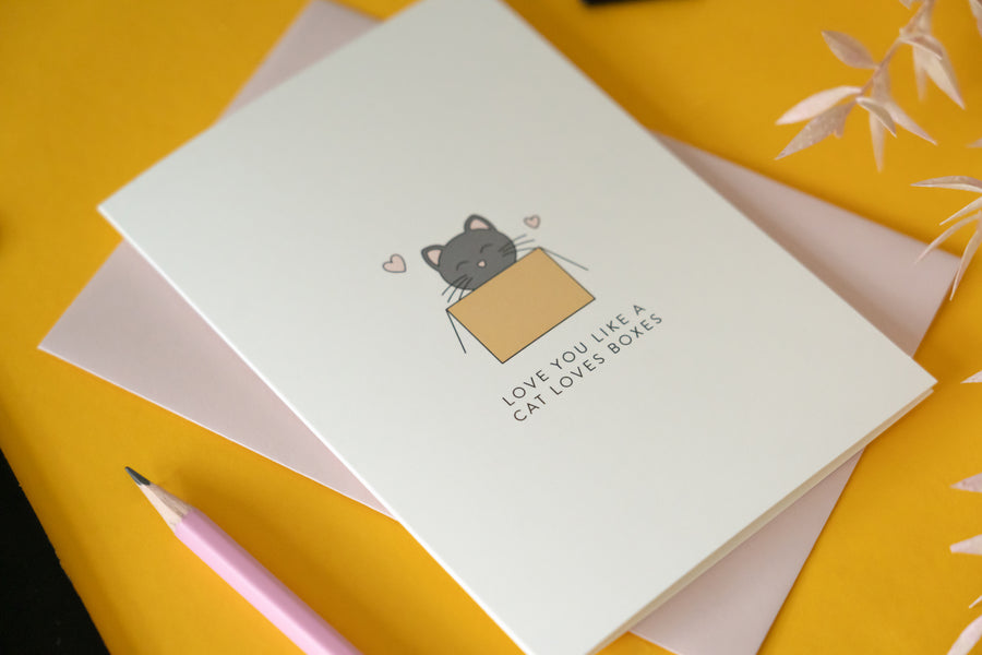 Cats Love You Card