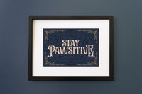 Custom Vintage Typography Quote Print