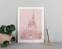 Florida Castle Print