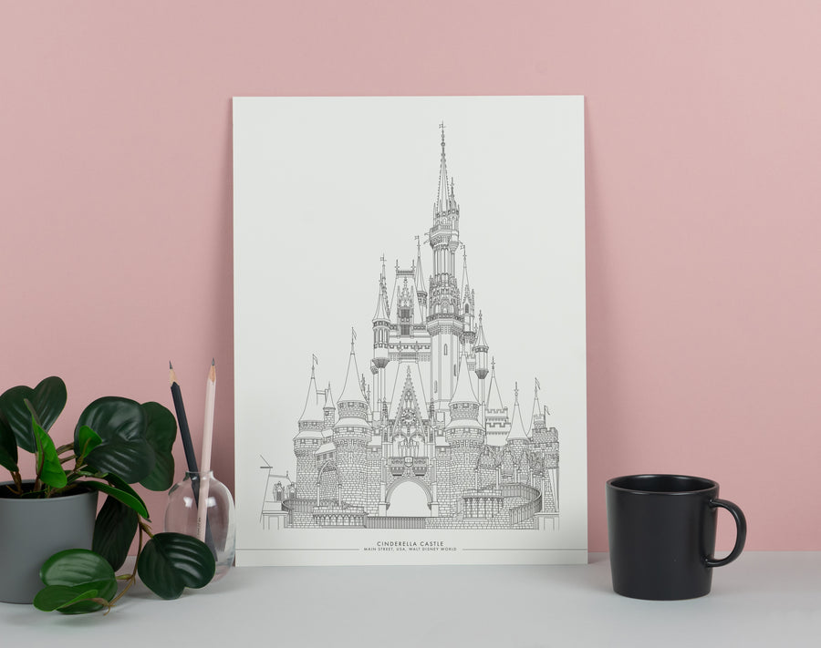 Florida Castle Print