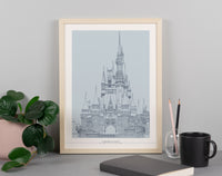 Florida Castle Print