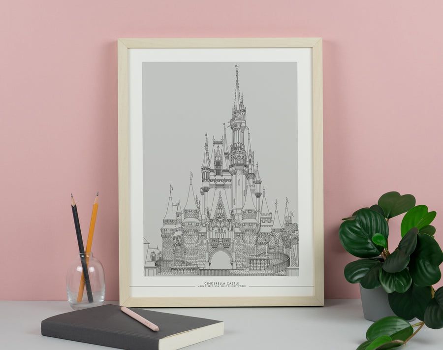 Florida Castle Print