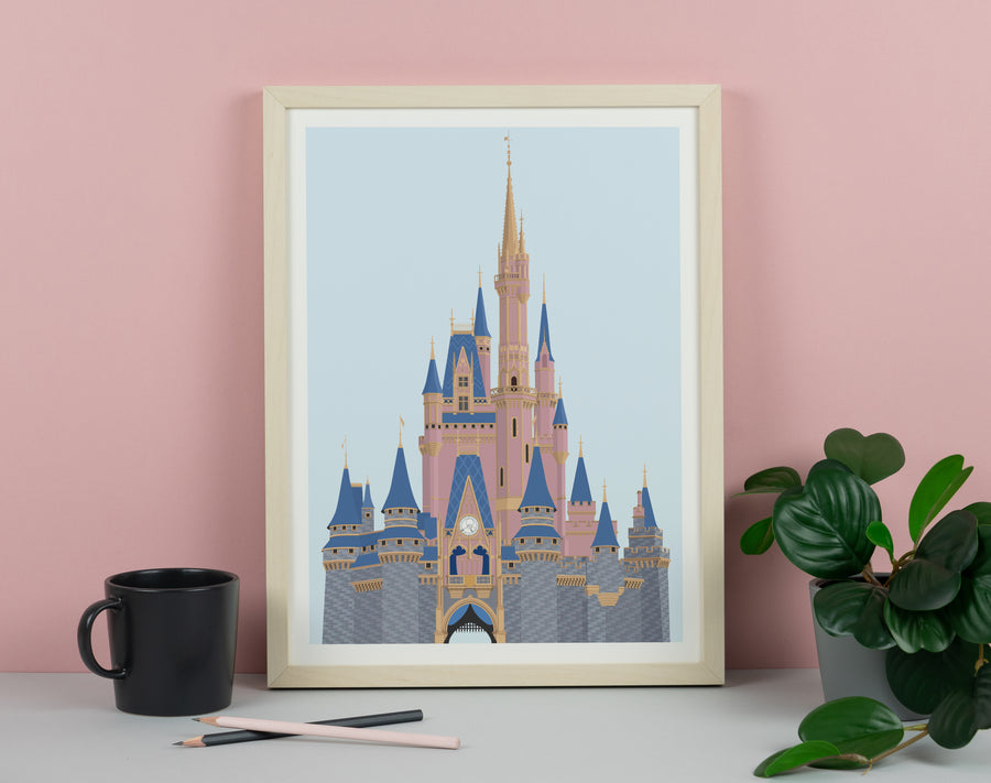 Florida Castle Print