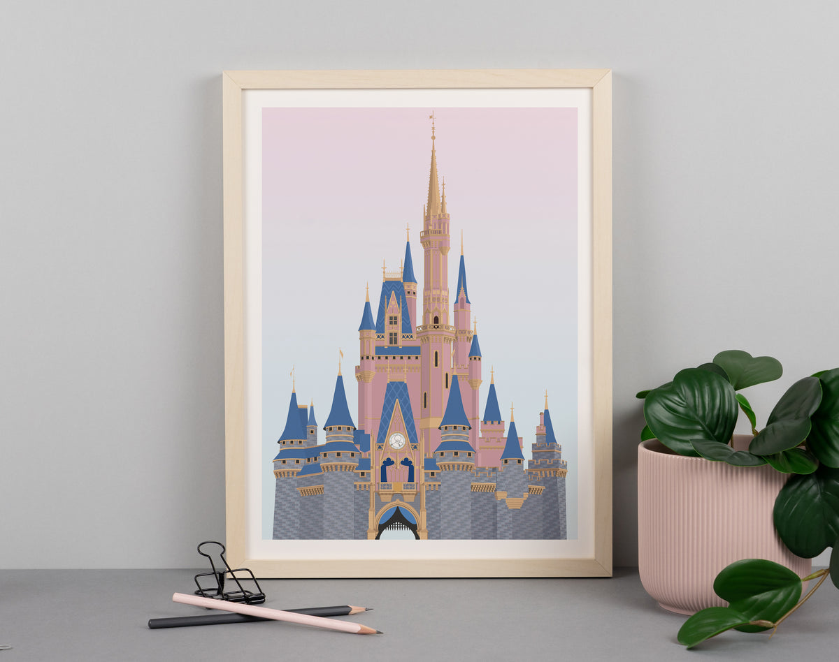 Florida Castle Print