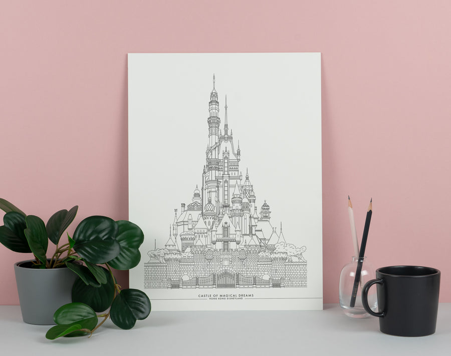 Hong Kong Castle Print