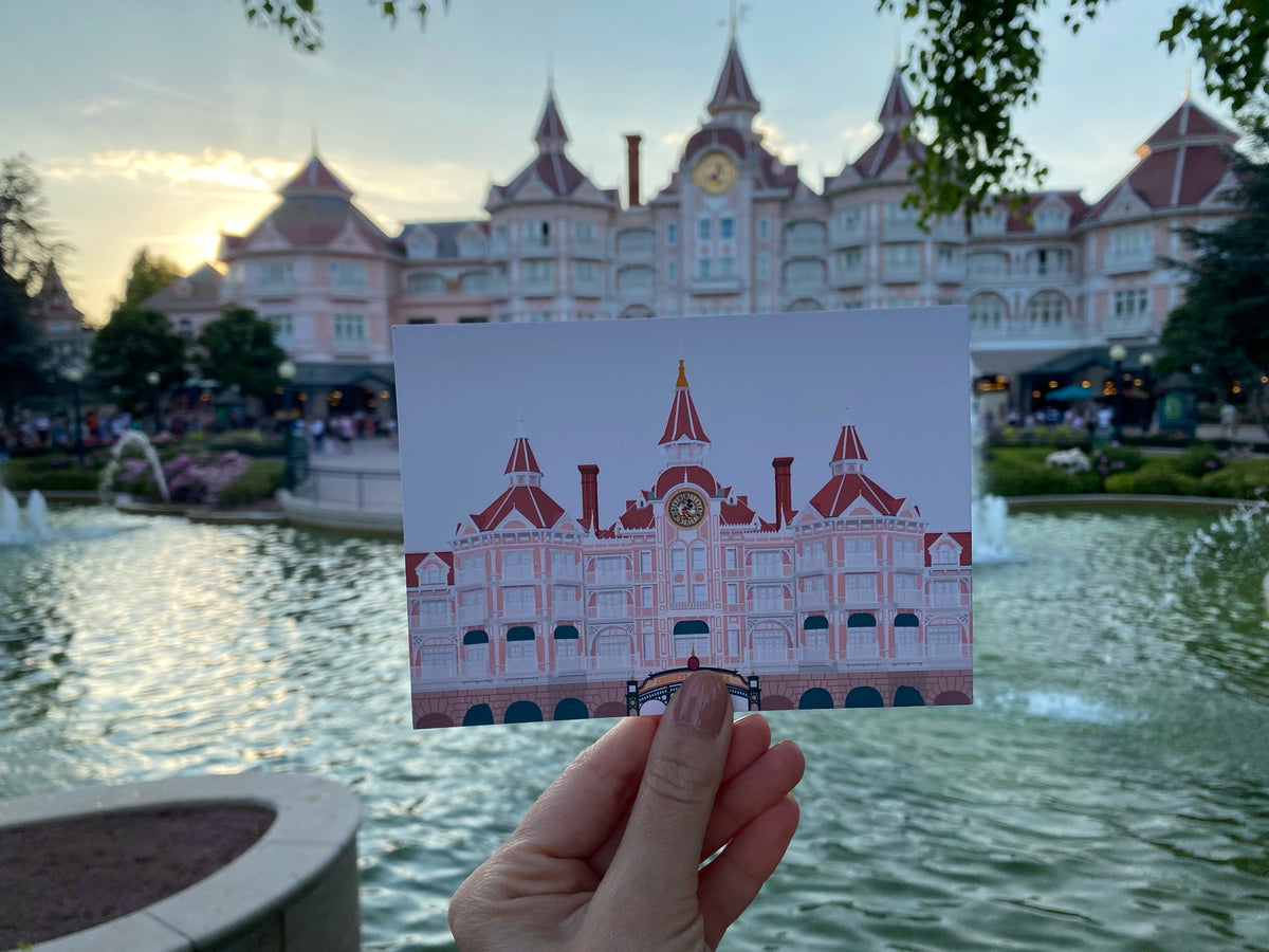 Magical Hotels Mini Prints