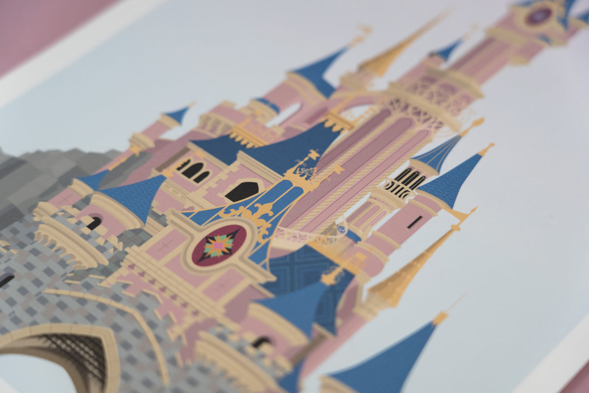 Castle Print Set of 2
