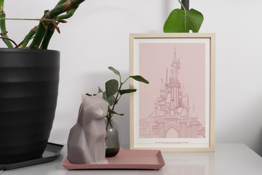 Paris Castle Print