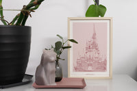 Florida Castle Print