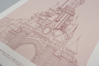 Paris Castle Print