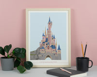 Paris Castle Print