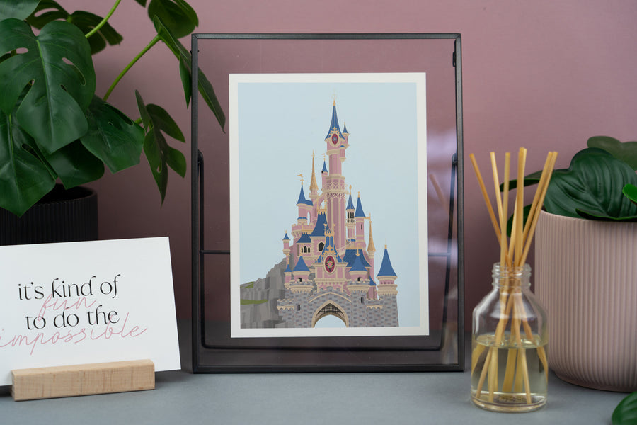 Paris Castle Print