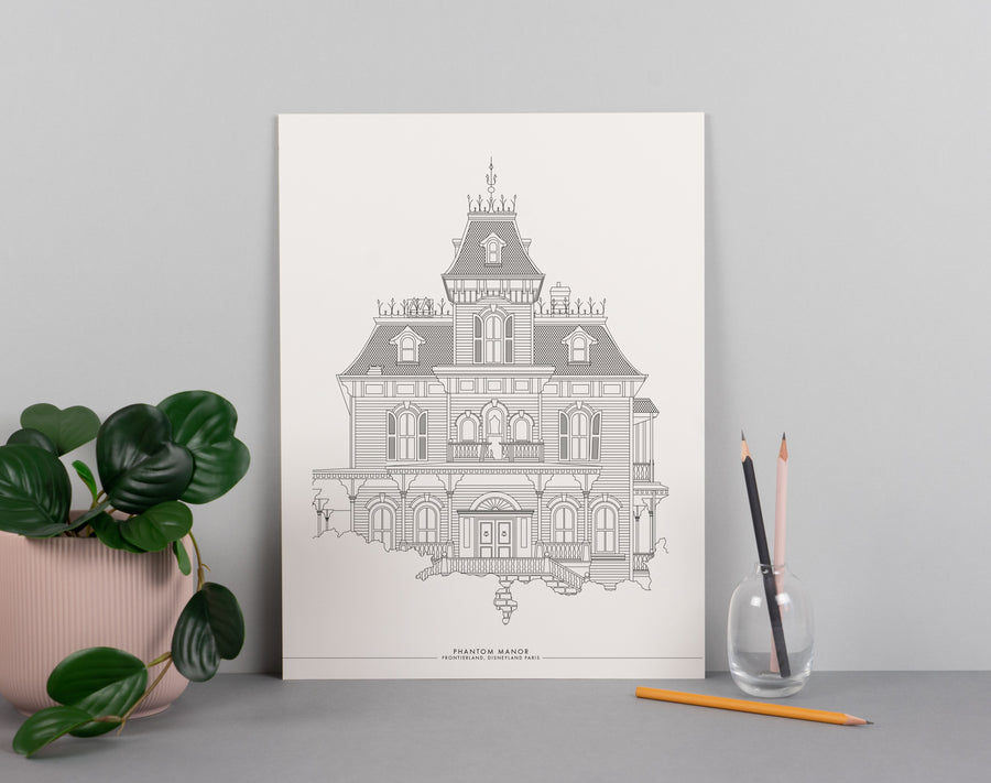 Phantom House Print