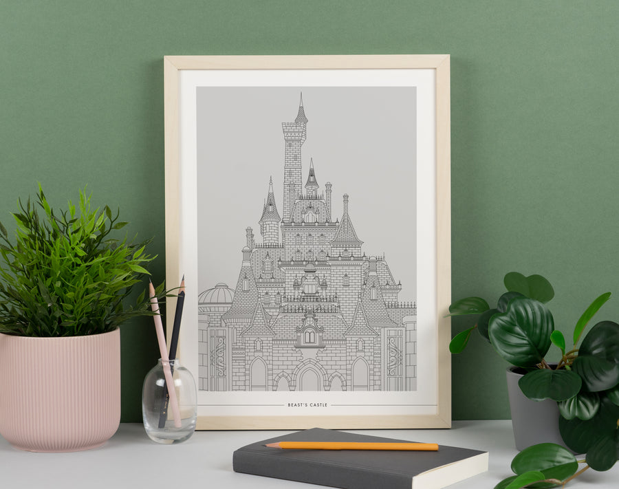 Beast Castle Print