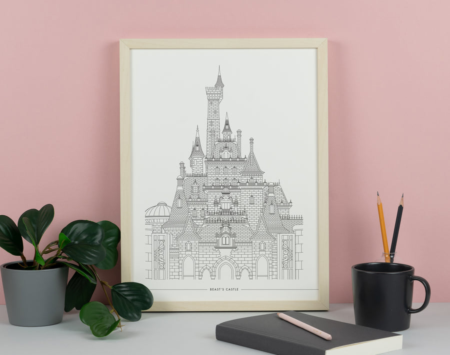 Beast Castle Print