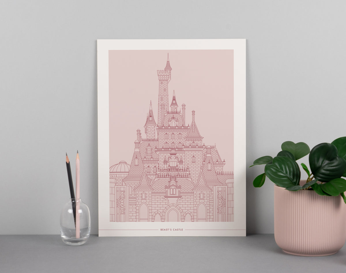 Beast Castle Print