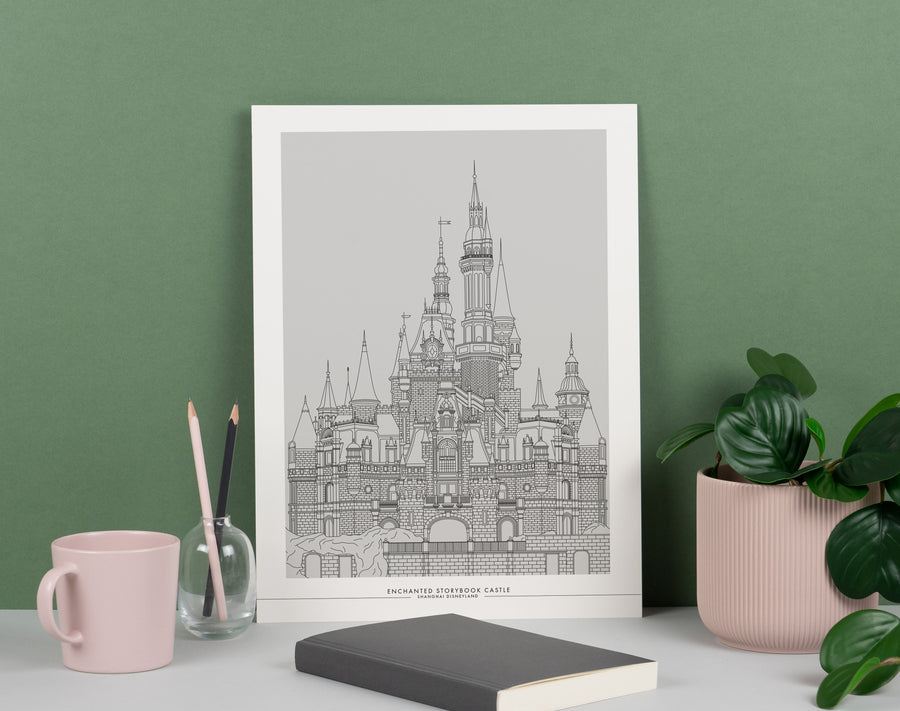 Shanghai Castle Print