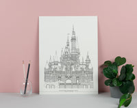 Shanghai Castle Print