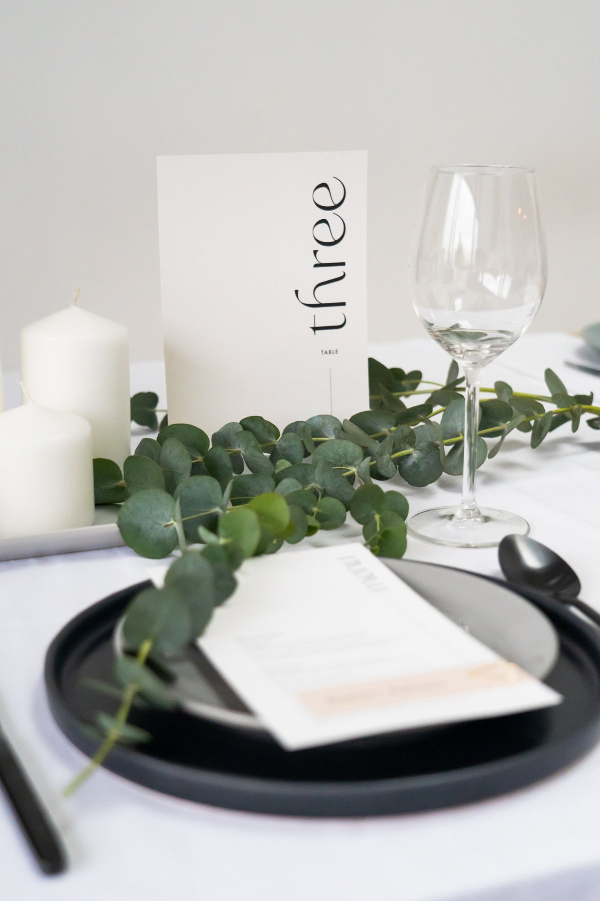 The Modern Table Numbers
