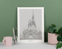 Tokyo Castle Print