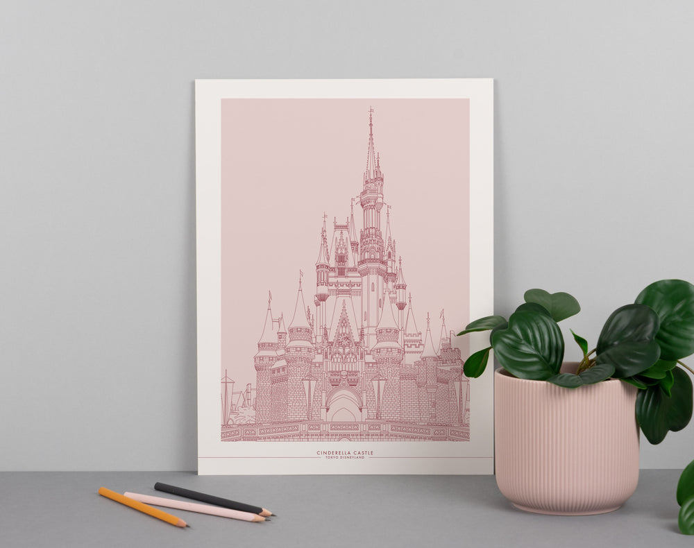 Tokyo Castle Print