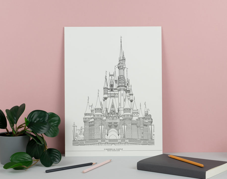 Tokyo Castle Print