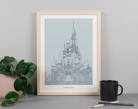 Tokyo Castle Print