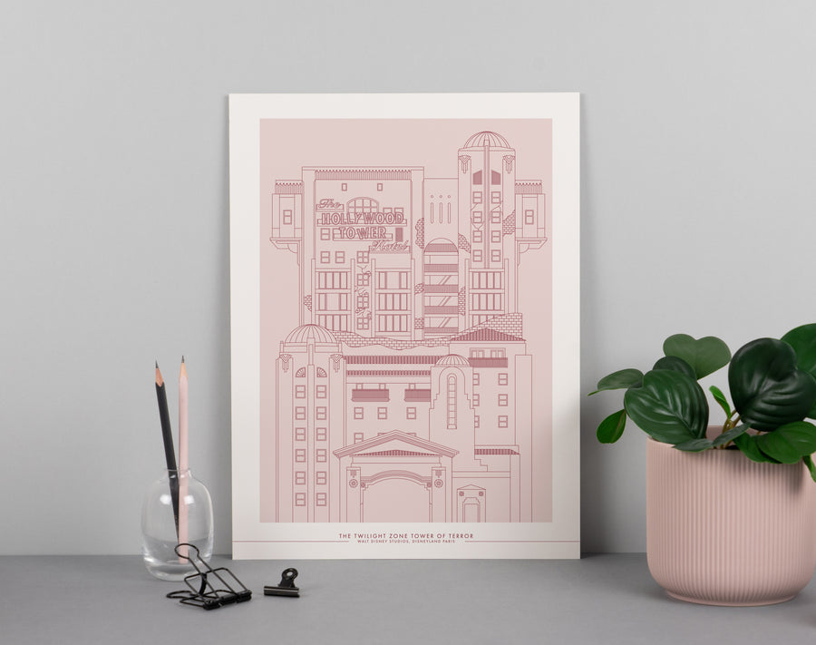 Hollywood Hotel Paris Print