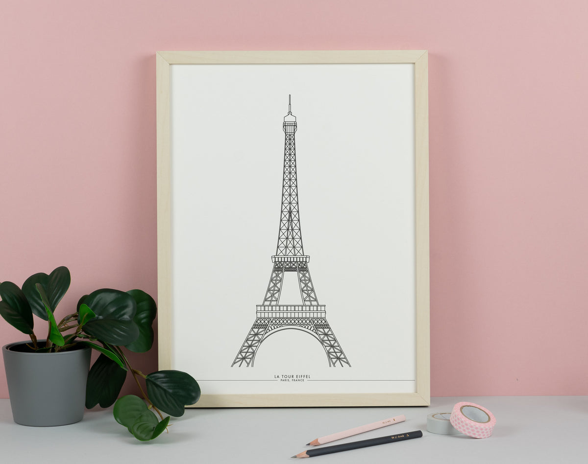 Eiffel Tower Print